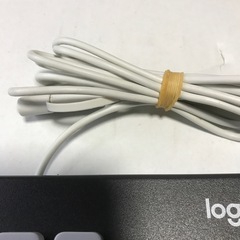 ロジクール有線キーボード美品の画像