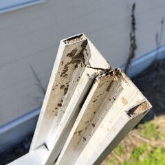 アルミ脚立　はしご兼用脚立　脚立長1500mm　軽トラックの荷台に乗ります！の画像