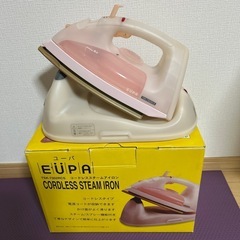 ユーパ　　コードレススチームアイロン