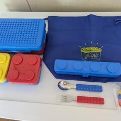 値下げ！LEGO風ランチボックス　未使用