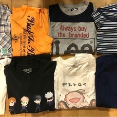 【14点セット】サイズ140夏物　呪術廻戦やからめるTシャツ