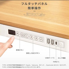 【定価46,750円】flexispot 電動昇降式デスクEG8の画像