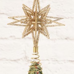 【未使用品】ニトリ クリスマスツリー飾り トップスターM　 の画像
