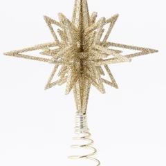 【未使用品】ニトリ クリスマスツリー飾り トップスターM　 の画像