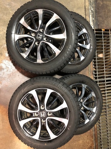 ホンダ純正アルミ　155/65R14  スタッドレス
