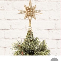 【未使用品】ニトリ クリスマスツリー飾り トップスターM　 の画像