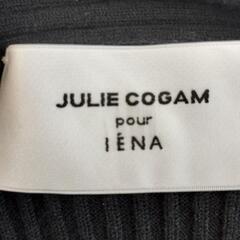 JULIE COGAM pour IÉNA 黒ニットワンピースの画像