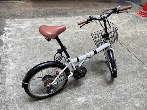 20インチ折りたたみ自転車　