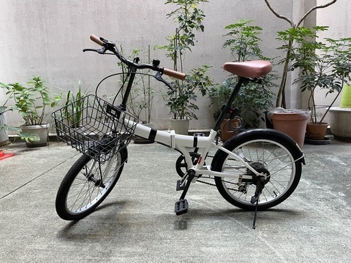 20インチ折りたたみ自転車　