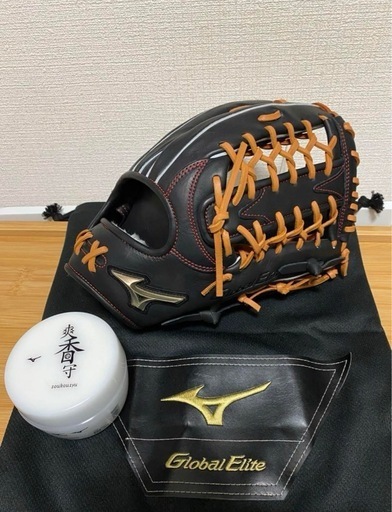 グローバルエリート 軟式用 Hselection SIGNA AXI 外野手用