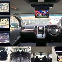 ★緊急投稿！★禁煙車！★ワンオーナー！★「その高級車は、強い」★トヨタ★ヴェルファイア★切替式4WD！★2400cc★車検長期！★横滑り防止装置！★ナビ！★テレビ！★バックカメラ！★パワースライドドア！★19インチアルミ「RAYS」製！★冬タイヤもあり！★アルパイン大型フリップダウンモニター！★コーナーセンサー！★爆速納車可能！★カード可能！★全国どこでも格安陸送可能！の画像