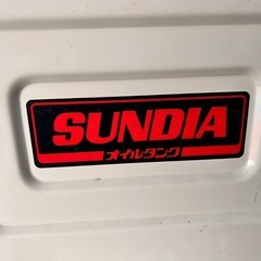 サンダイヤ　オイルタンク　198L  屋内使用でしたので美品です。の画像