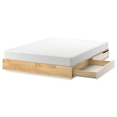 IKEA ベッドフレーム マンダール　ダブル　
