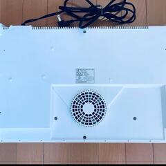 【美品】
ニトリ 2口IHクッキングヒーター 
NTW1400 WH の画像