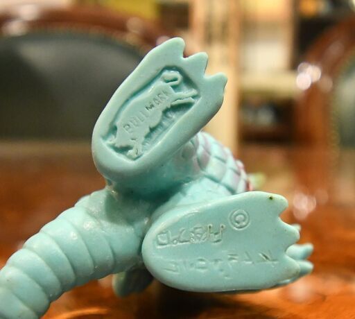 ●放送当時品●ミニソフビ●ブルマァク　オイルドリンカー　中古品●相模原　ビンテージ品●ソフビ●ウルトラマンタロウ●