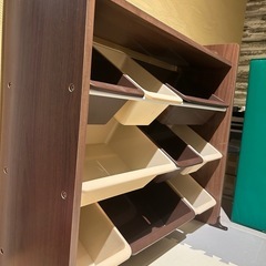 おもちゃ箱　収納の画像