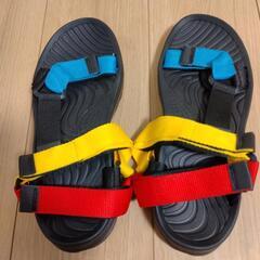 サンダル　レインボー　26センチ