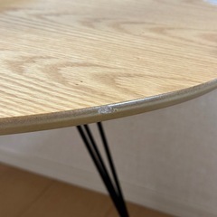 【お譲り先決定】木製ローテーブルの画像