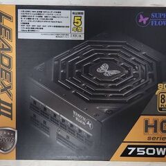 Super Flower LEADEXⅢ GOLD 750W 電...