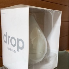 drop speaker ホワイト 水滴型