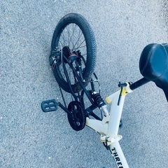 No 9 折りたたみ自転車　20インチ自転車　6 段ギア付きの画像