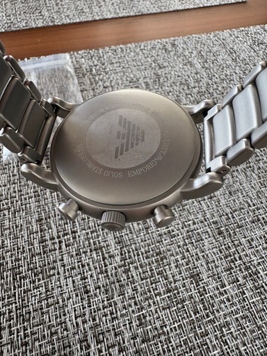 EMPORIO ARMANI クロノグラフ腕時計