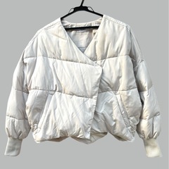 アズール❤ PADDED COAT WITH SCARF　レディース　ダウンジャケットの画像