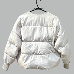 アズール❤ PADDED COAT WITH SCARF　レディース　ダウンジャケットの画像