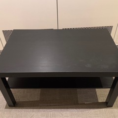 IKEA LACK ラック コーヒーテーブル, ブラックブラウン