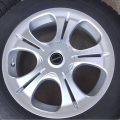 215/60R17 Winter TRANPATH TOYO TIRES スタッドレスタイヤ ホイール 4本セット！エスティマ　アルファード等の画像