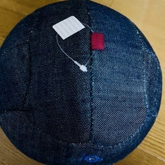 Denime Tachikara カスタム デニムサッカーボール　20センチの画像
