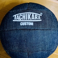 Denime Tachikara カスタム デニムサッカーボール　20センチの画像