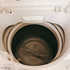 お譲り先決まりましたSHARP ES-GV8B 2018年製の画像