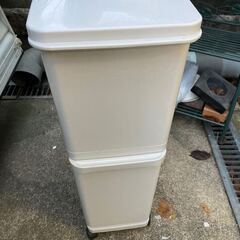 詳細不明 2段 分別 ゴミ箱 キッチン