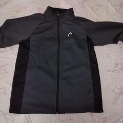 美品HEADグレー黒ジャージ上下セットL