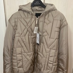 Armani Exchange キルティングジャケット ベージュ S 新品