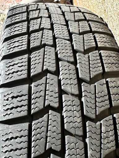 【㊗️ご成約?】【軽自動車用 155/65R13 残り溝ありスタッドレスタイヤ付き社外品13インチアルミホイール4本セット】アルミホイ