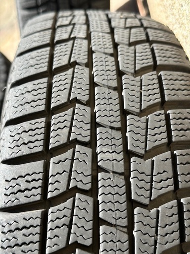 【㊗️ご成約?】【軽自動車用 155/65R13 残り溝ありスタッドレスタイヤ付き社外品13インチアルミホイール4本セット】アルミホイ