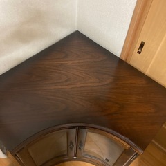 美品カリモクテレビ台の画像