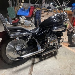 マグナ250 ロングフォークカスタム車両　自賠責約2年付きの画像