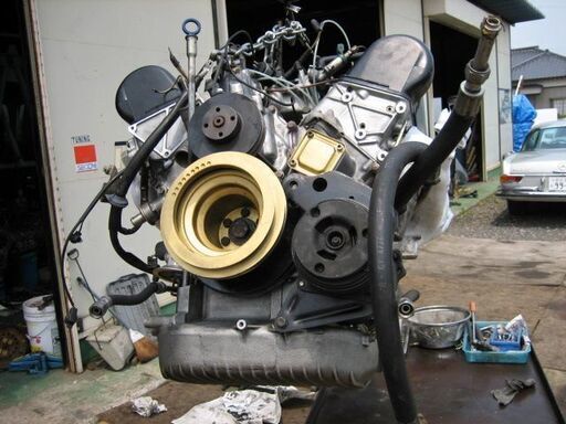 Mベンツ―107-500SLテスト済みコンプリートエンジン販売