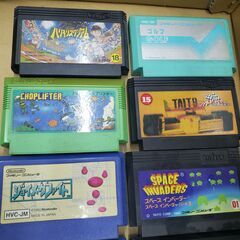 レトロ　当時物　ファミコン　インベーダー他　１０本の画像