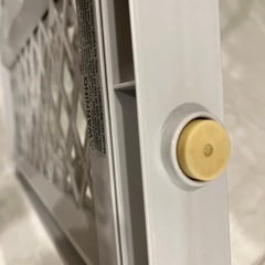 【中古美品】　ペット用ゲート　ベビーゲート　グレー　の画像