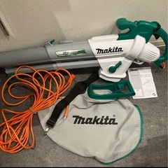 ほぼ未使用！マキタ　ブロワ　集じん機　MUB1200 ブロワー