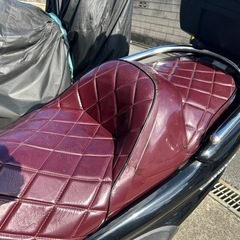 【早い者勝ち‼️】マジェスティC SG03J 用エナメルシート ダイヤモンドカット　ブラウンの画像