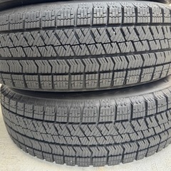 VRX2 155/65r14 2022年製　バリ溝　イボ付きの画像