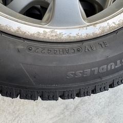 VRX2 155/65r14 2022年製　バリ溝　イボ付きの画像