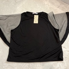 🧡【新品未使用】　ブラック　レディース上下セットXL 
