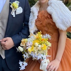 ウェディングブーケ・ブートニアの画像