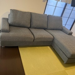 ニトリ　L字ソファ